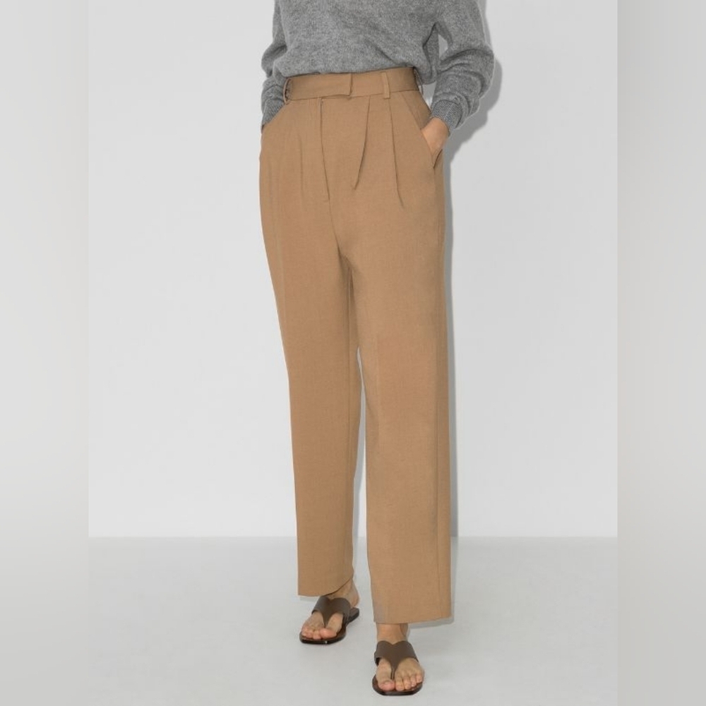 The Frankie Shop Bea pleated trousers size L BNWT